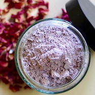 Purple rose powder cleanser